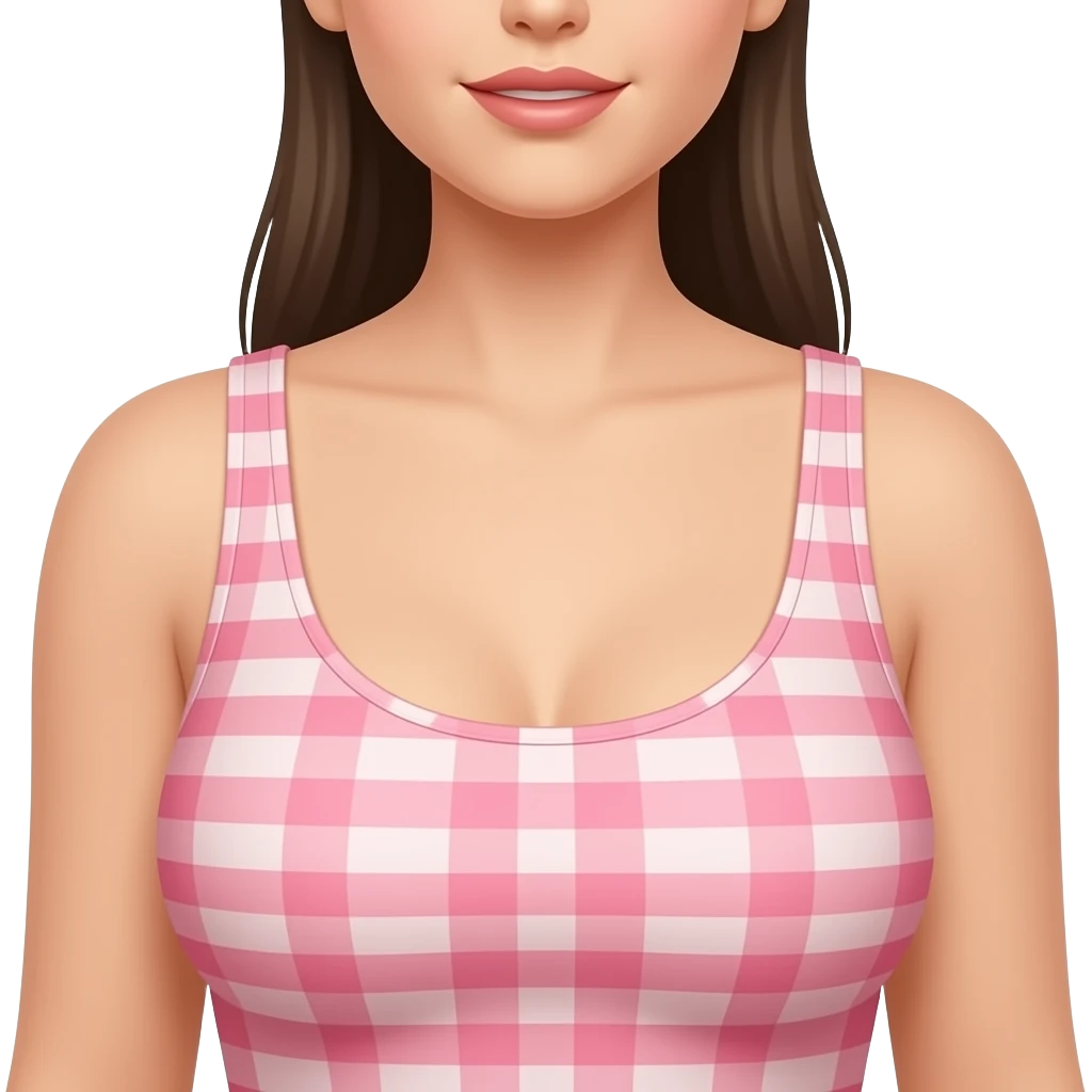 Add nipples in her boobd emoji