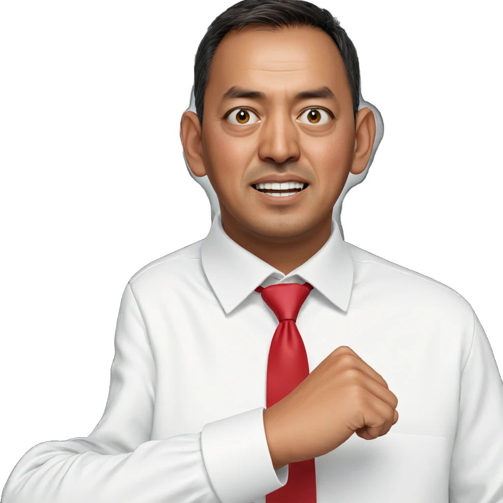 boy in white shirt portrait emoji