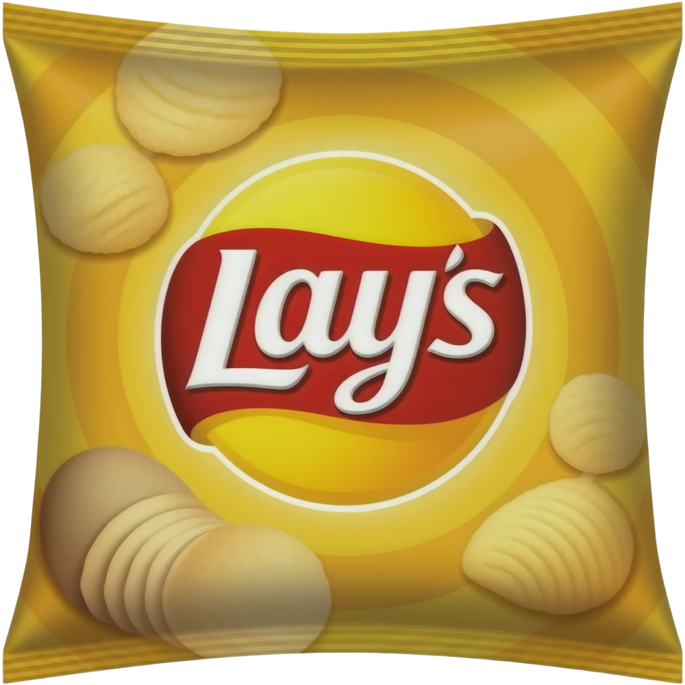 Lays chip bag emoji