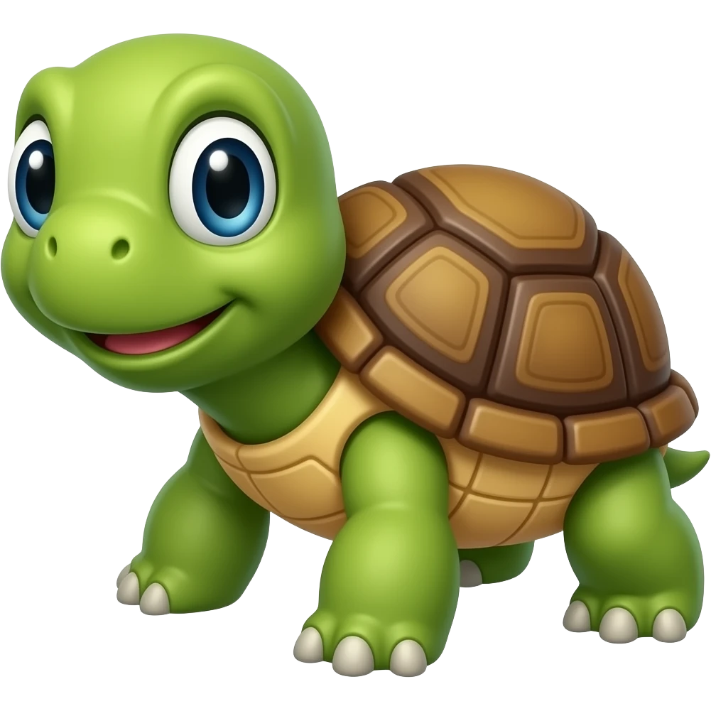 Tiptup the turtle from Diddy Kong racing emoji