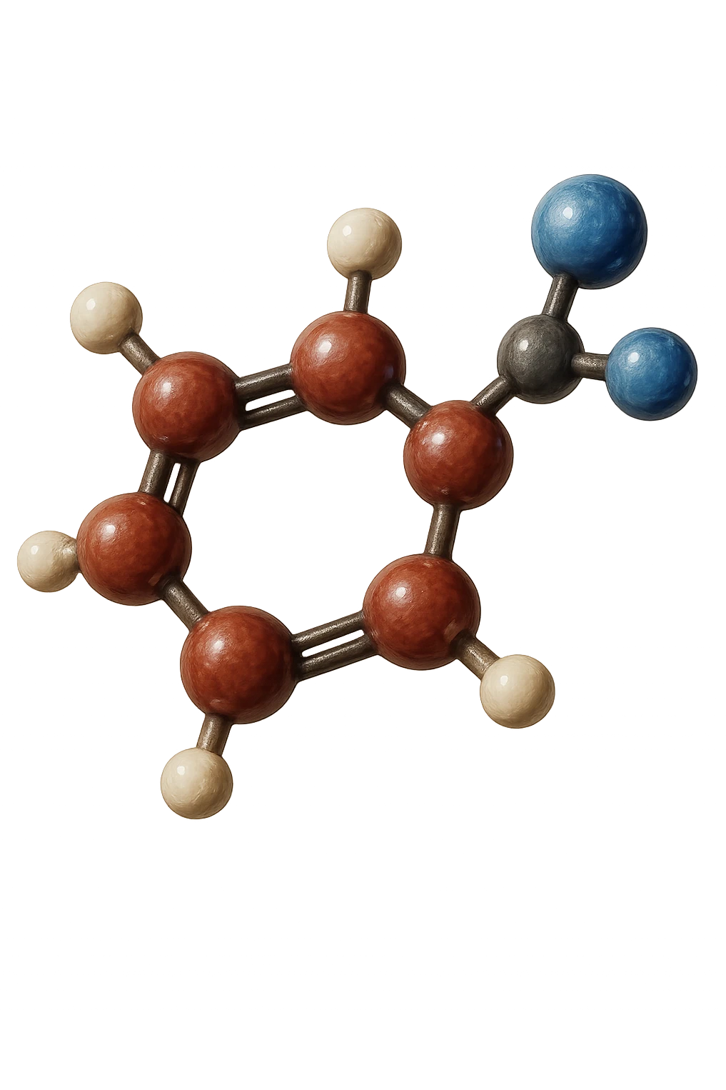 particella anatomica di catecolamina fluttua in aria iperrealistica emoji