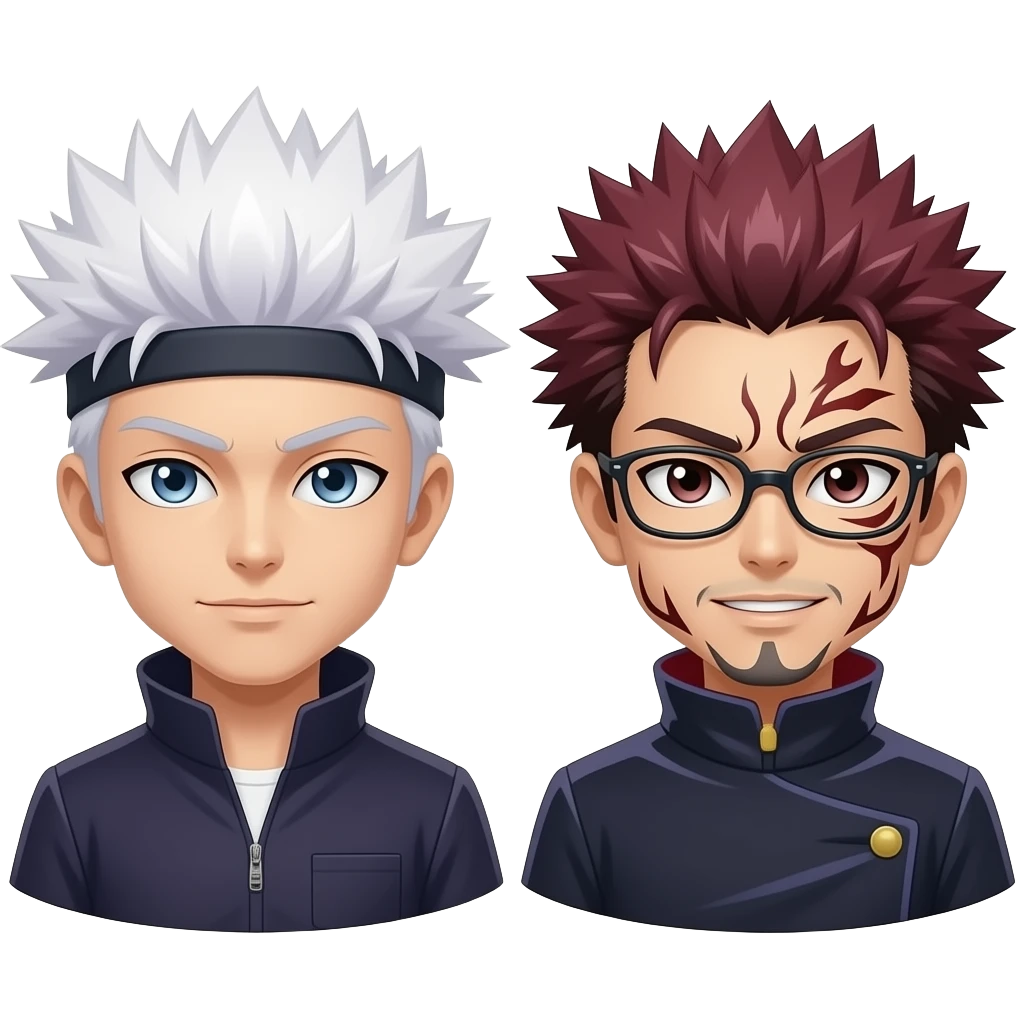 Gojo vs sukuna emoji
