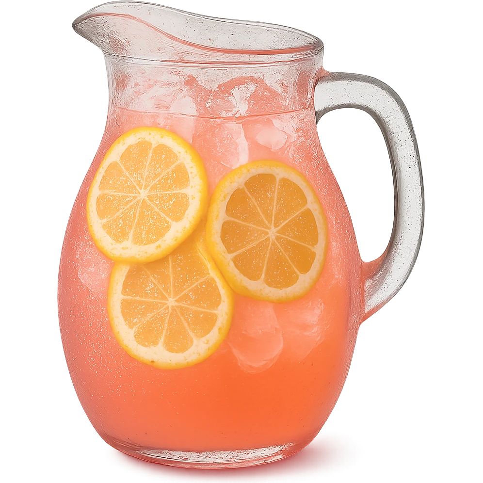 pink lemonade pitcher emoji