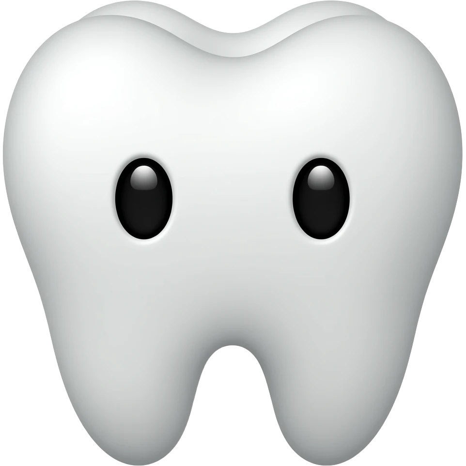 Baby tooth emoji