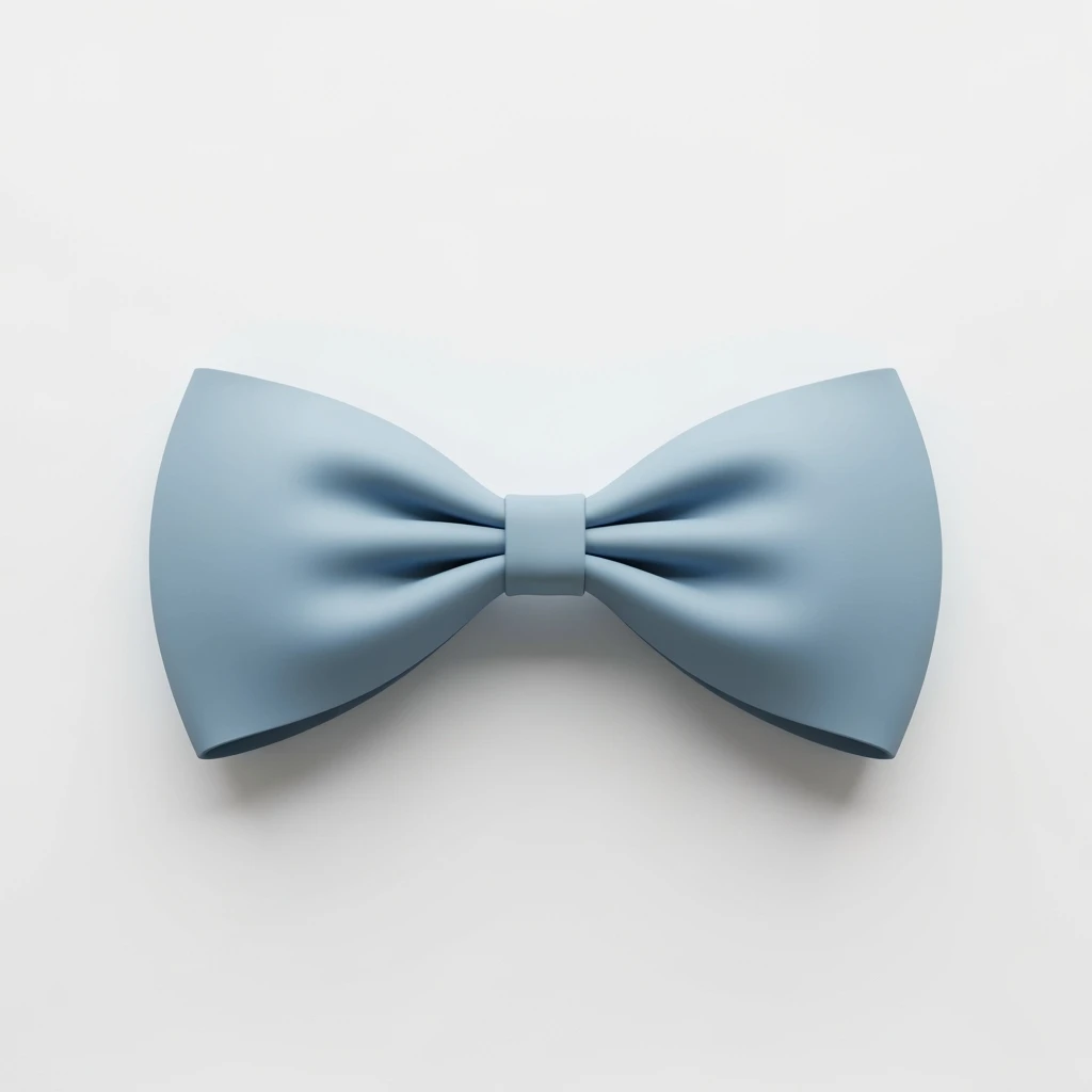 bow, minimalist, matte color, modern look emoji