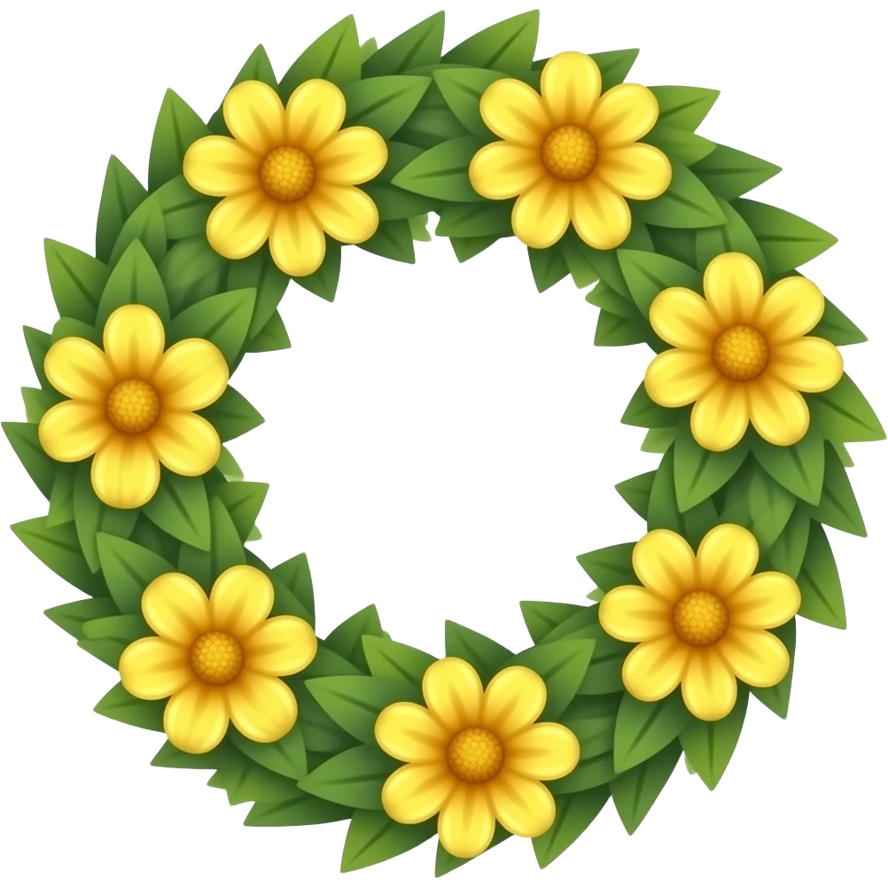 garland to put on someone's shoulder emoji