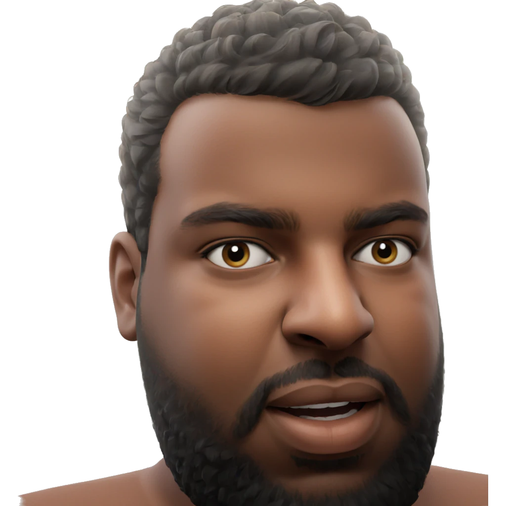 realistic male portrait with beard emoji