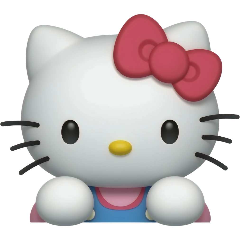 Hello kitty emoji