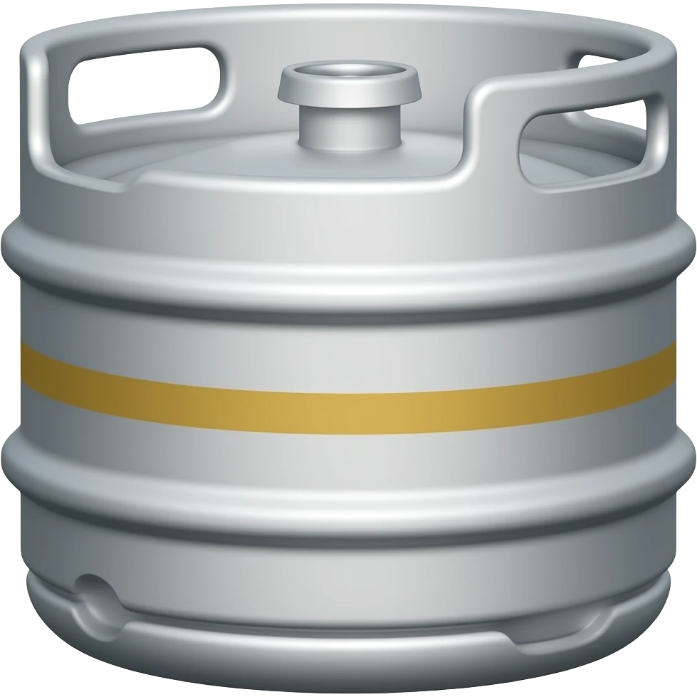 Beer keg emoji