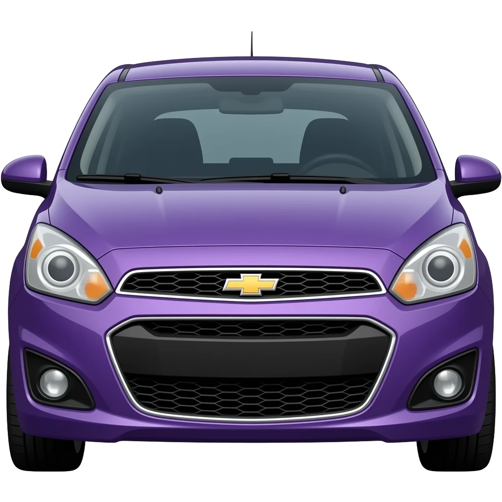Purple Chevy Spark Emoji emoji