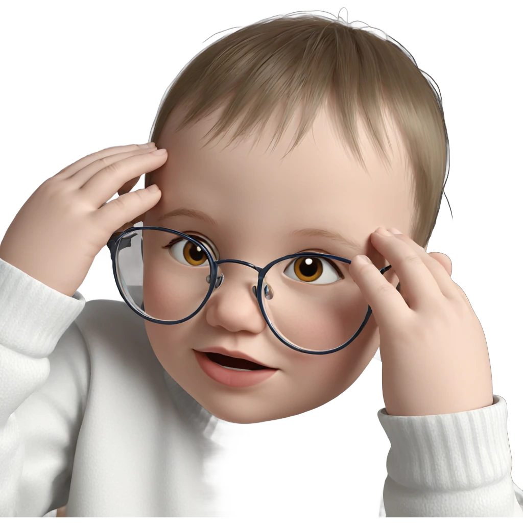 girl in glasses sweater emoji