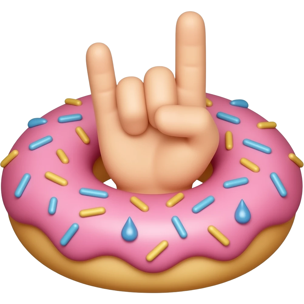 🍩💦🤟🏼 emoji