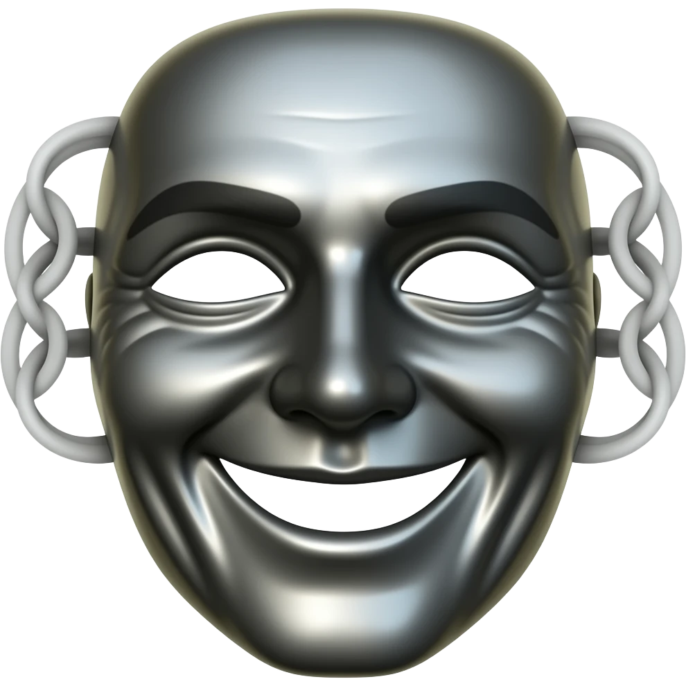 Make a Blackest blackest that is old and make it smiling emoji