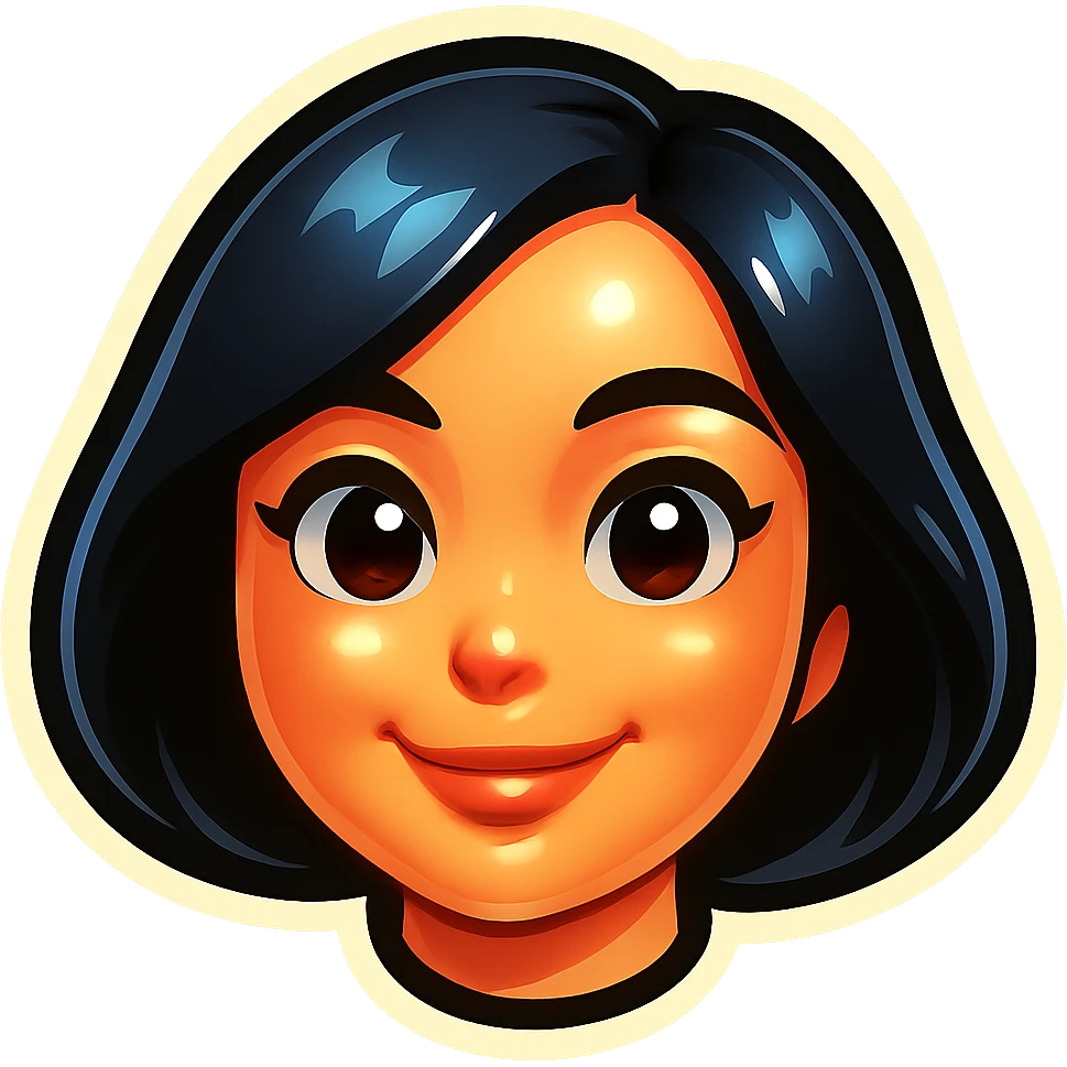 Remove the neck, leaving only the face. Keep the Telegram sticker style, clean and minimalist, with a transparent background. emoji