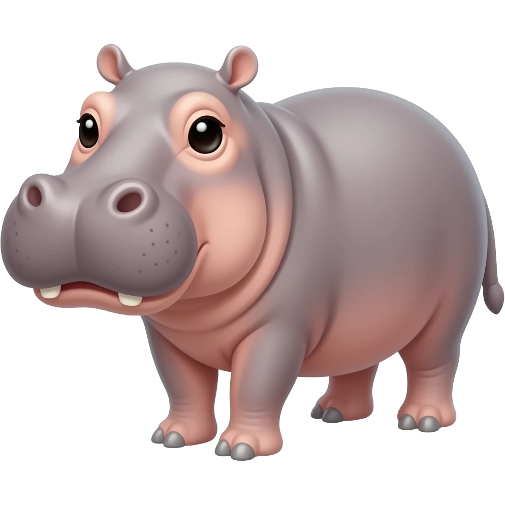 Book about hippoes emoji