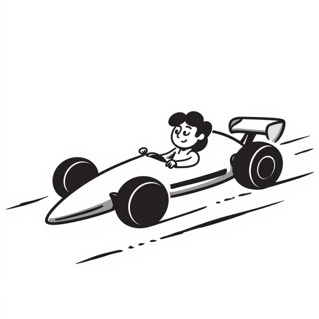 racing car emoji
