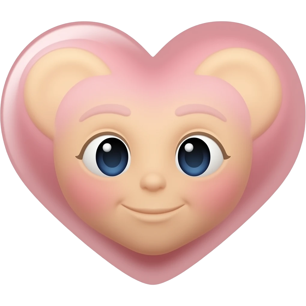 Heart shaped butt emoji
