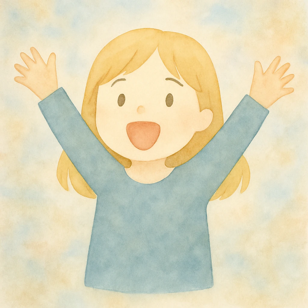 Add a soft, dreamy watercolor background with light colors, keeping the watercolor art style. emoji