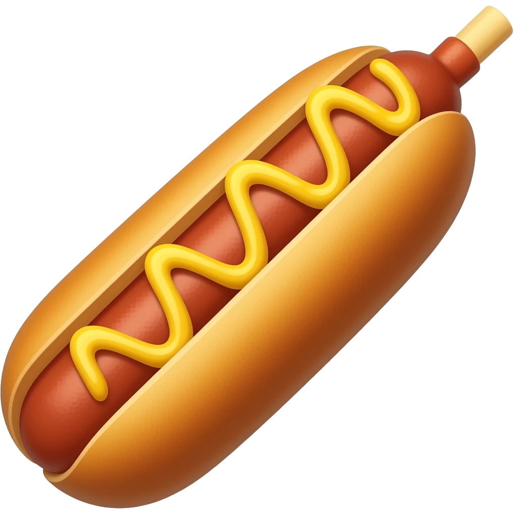 Korean corn dog emoji
