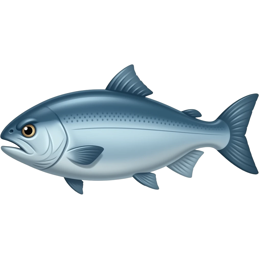 angry salmon, blue salmon emoji