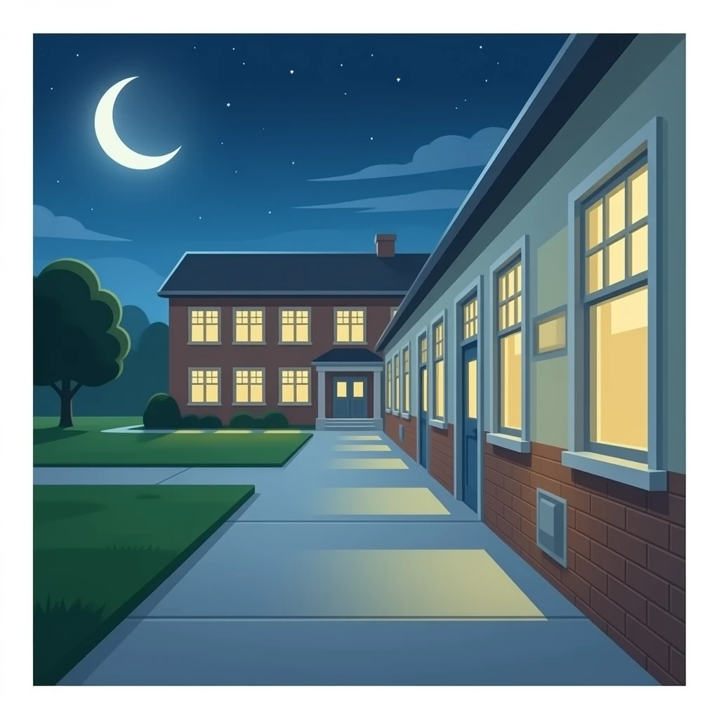 School house hallway emoji