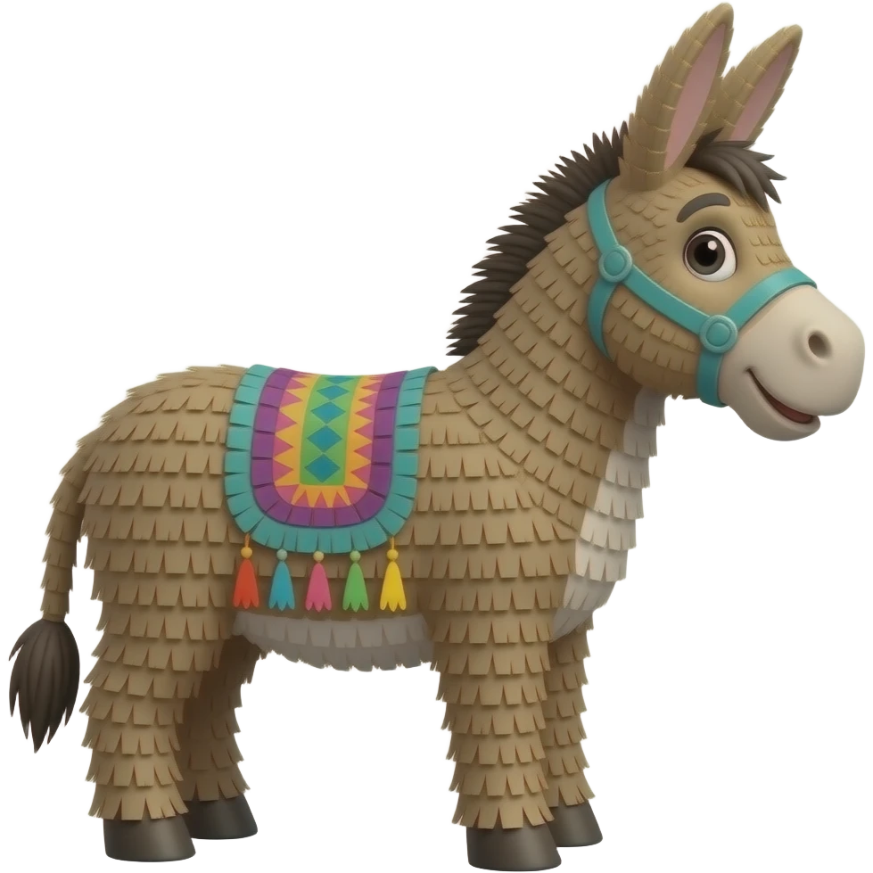 animated mexican donkey pinata png emoji