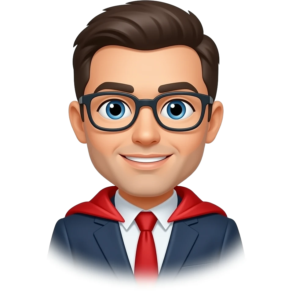 give an emoji showing employee as an hero in boss eyes emoji