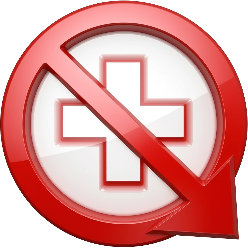 error red cross emoji