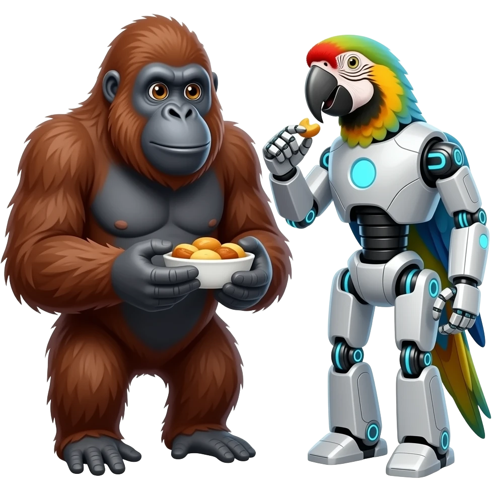 🦧🦜🤖 all more food emoji