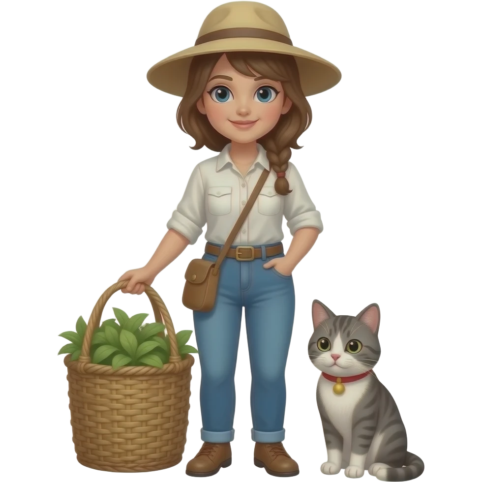 woman cat herder emoji