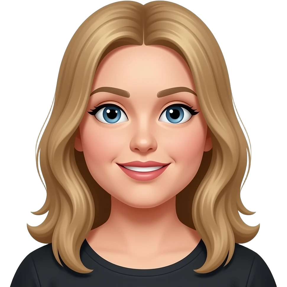 Fat white narcisstic ex woman emoji