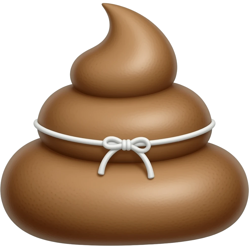 Poop in pants emoji