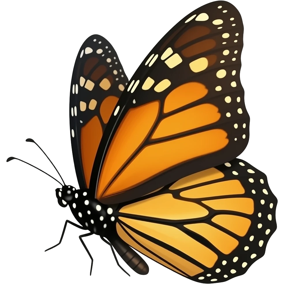 i want a sideways butterfly emoji emoji