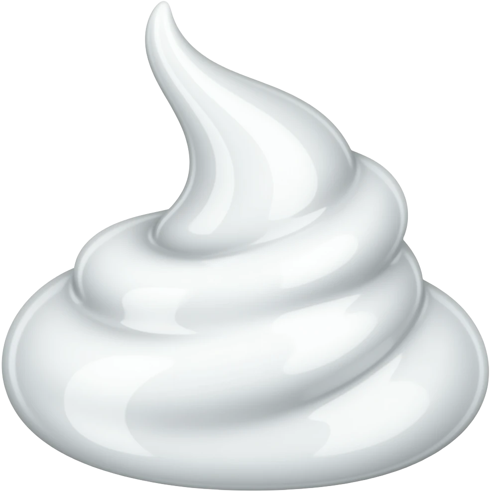 white puddle of goo emoji