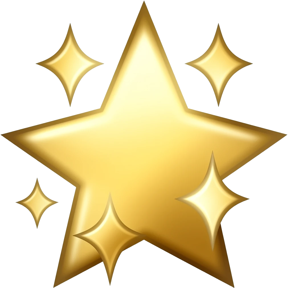 Get rid of the sparkles on the edge emoji