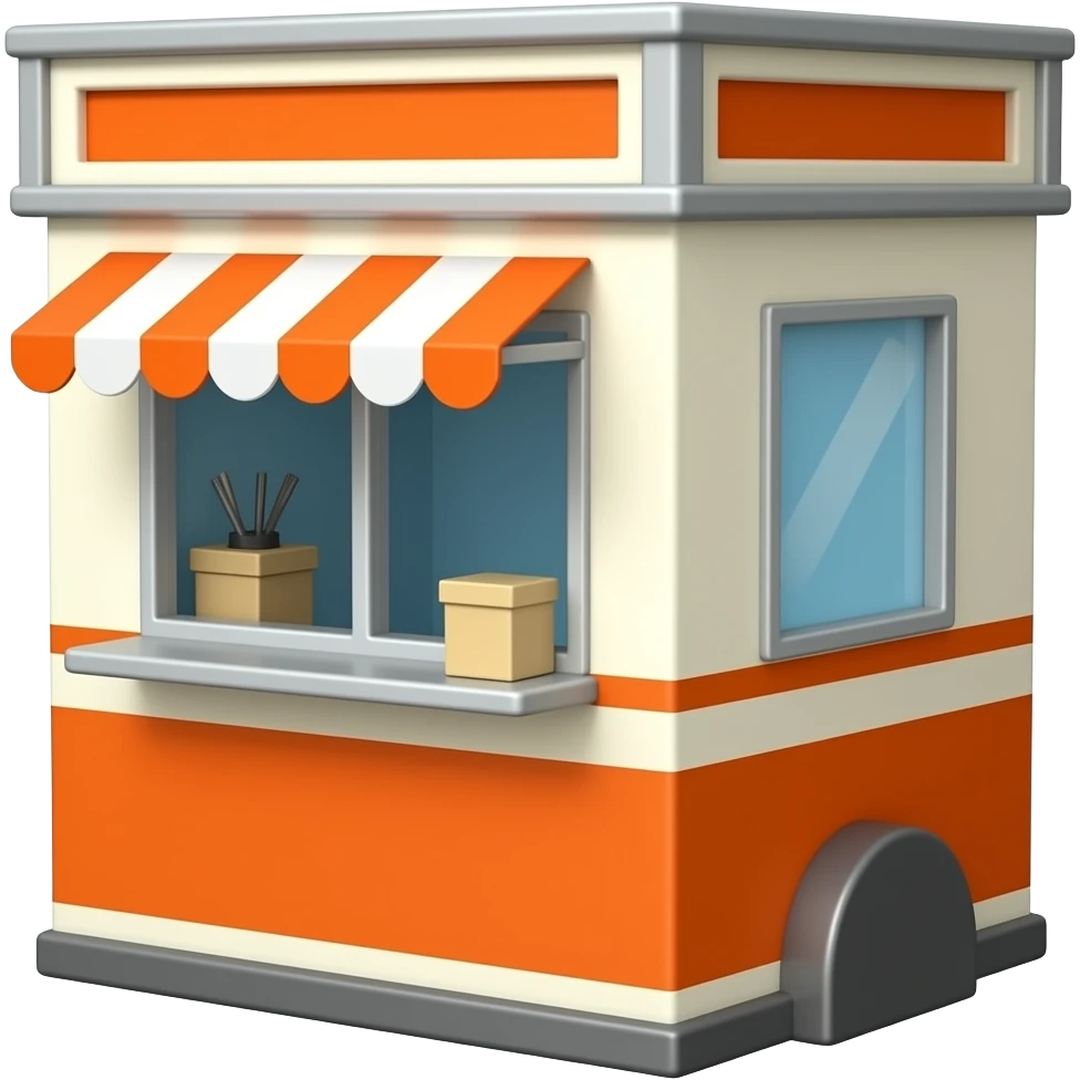 mini kiosk emoji
