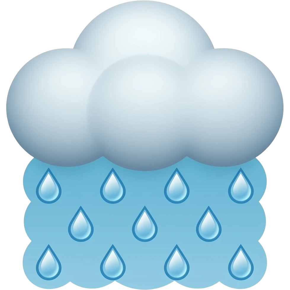 Rain emoji