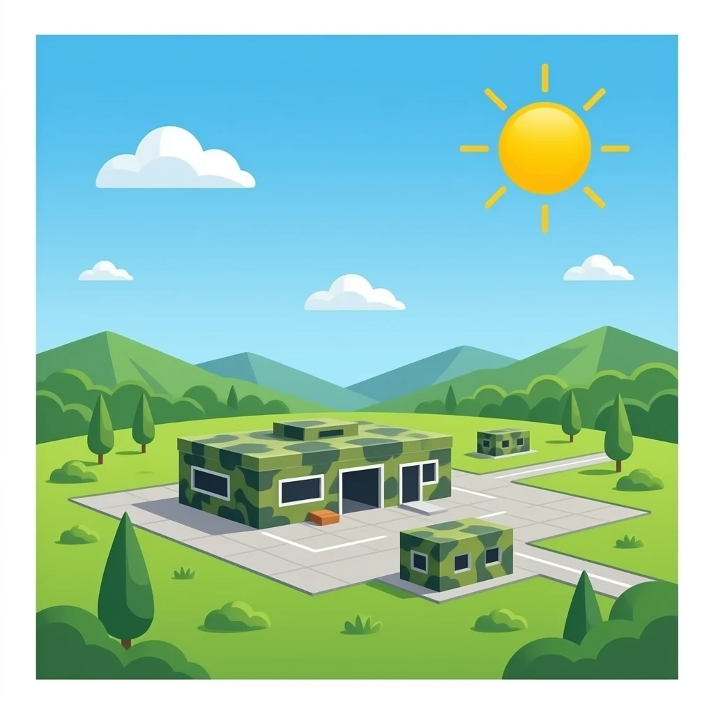 green military base emoji