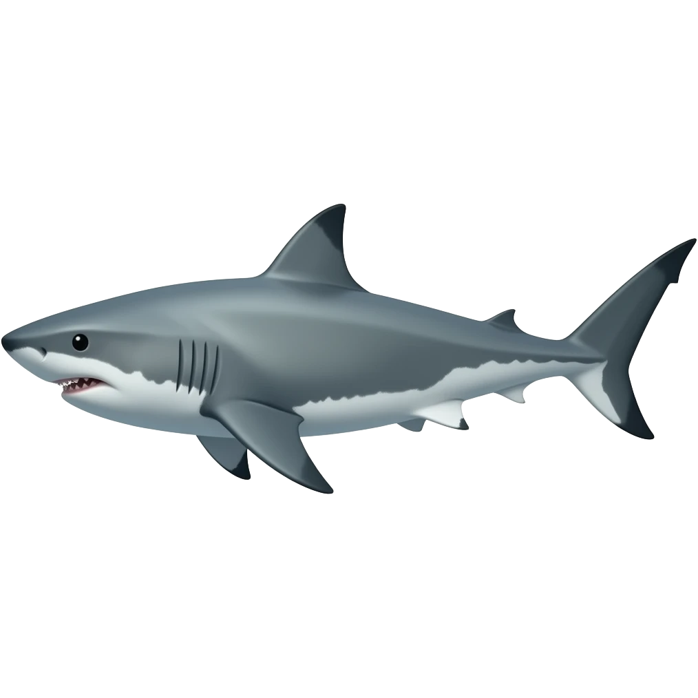 tiger shark emoji
