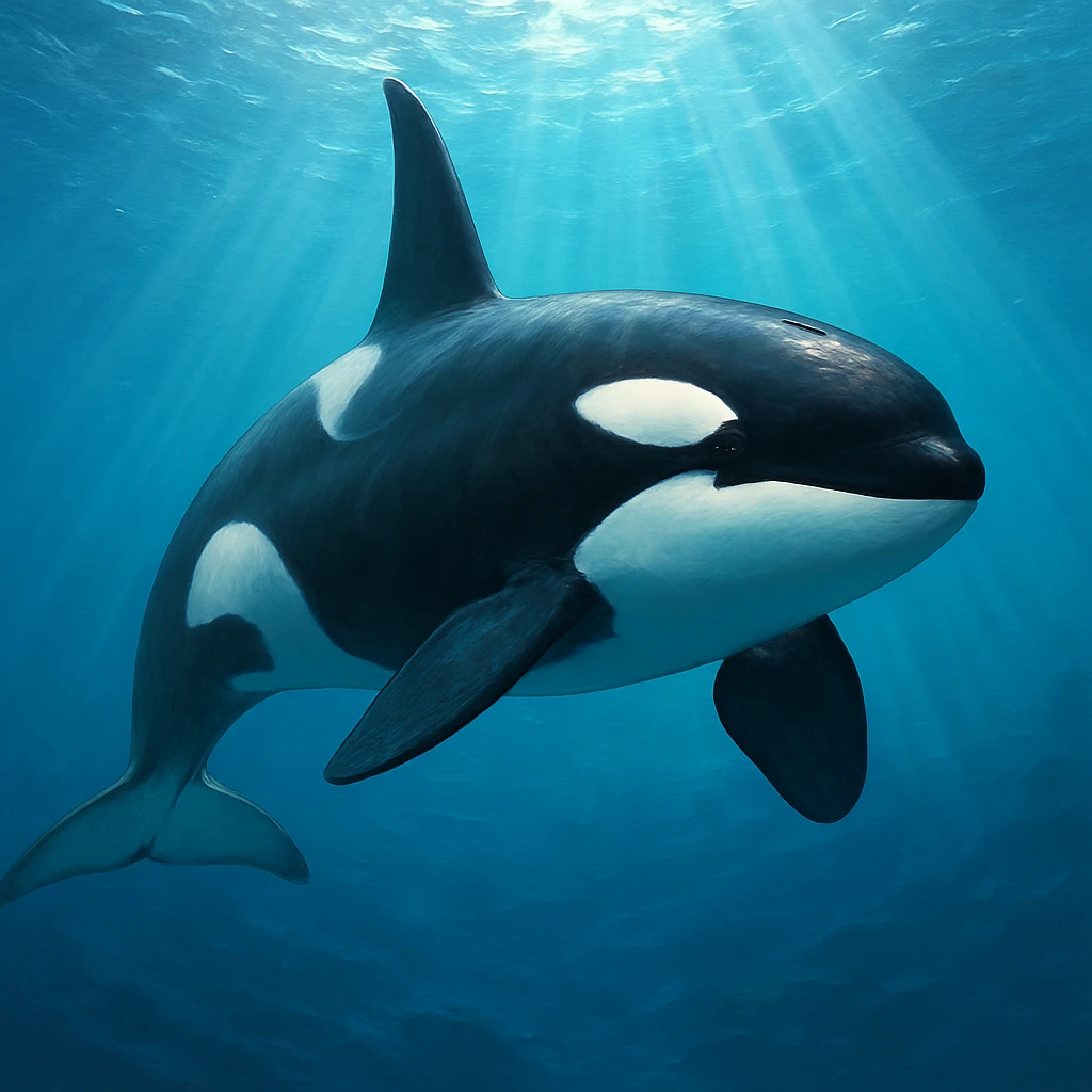 Killer whale emoji