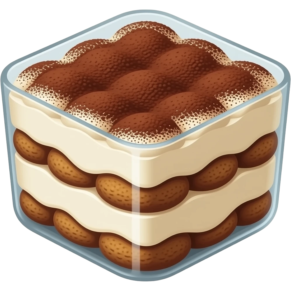 Tiramisu emoji