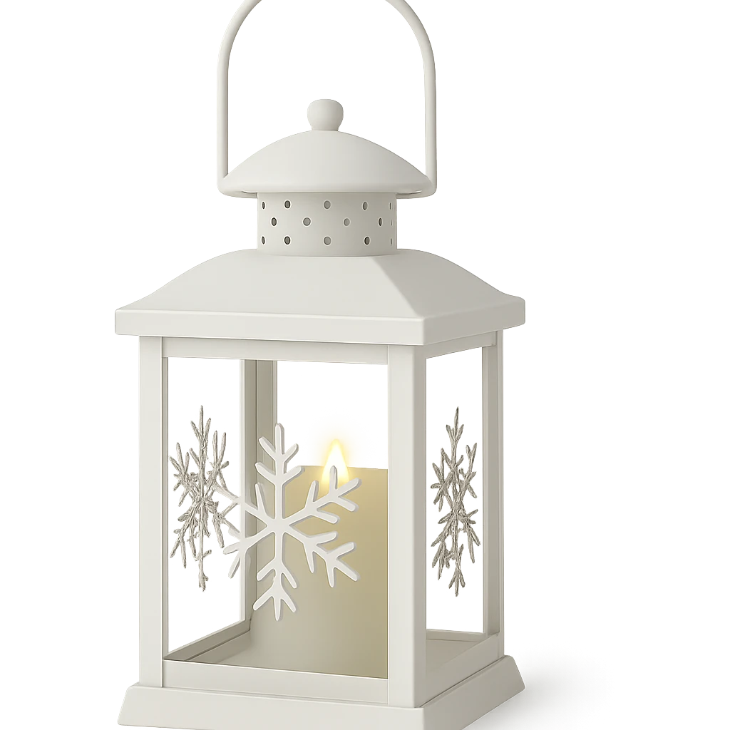 white christmas lanter remove background emoji