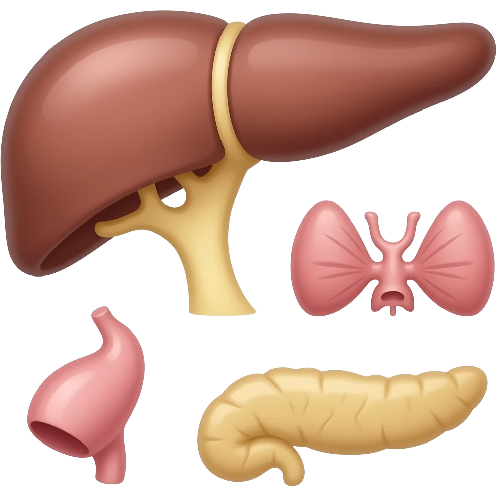 pituitary gland, thyroid gland, pancreas emoji