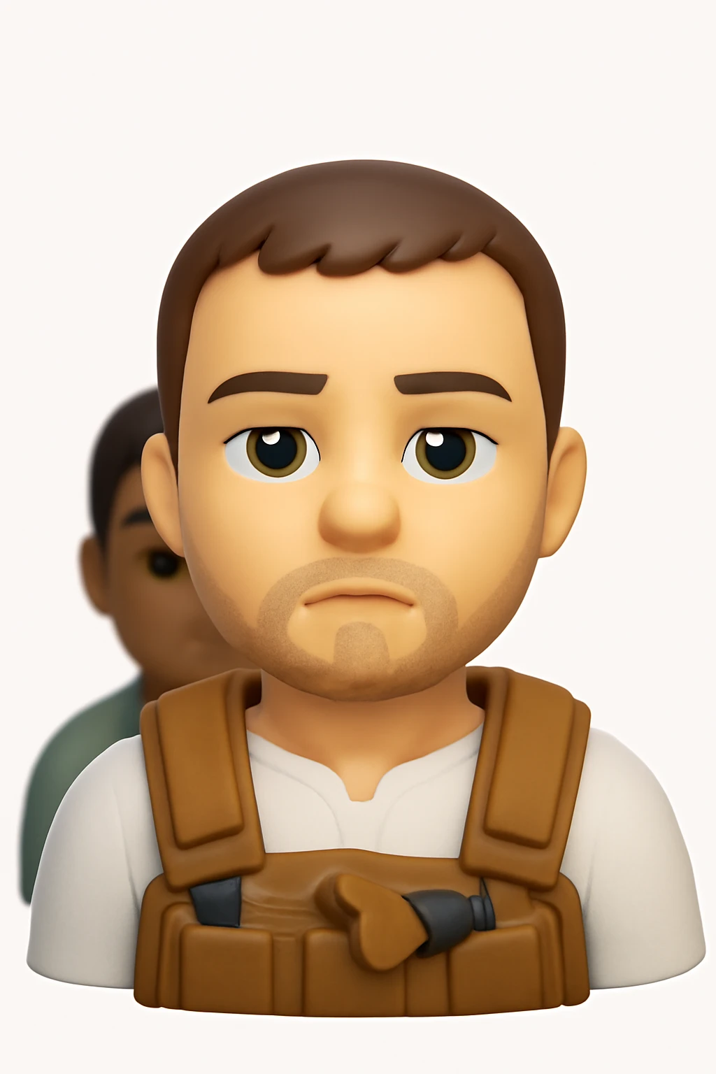 A 3D Apple-style emoji version of the uploaded image, preserving its colors, shapes, textures, and overall design, simplified into emoji form while keeping key details recognizable. Smooth glossy finish, soft shadows, high-quality render, minimal background emoji