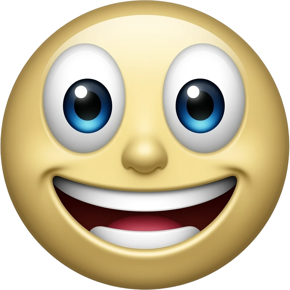 2D render iPhone emoji png emoji