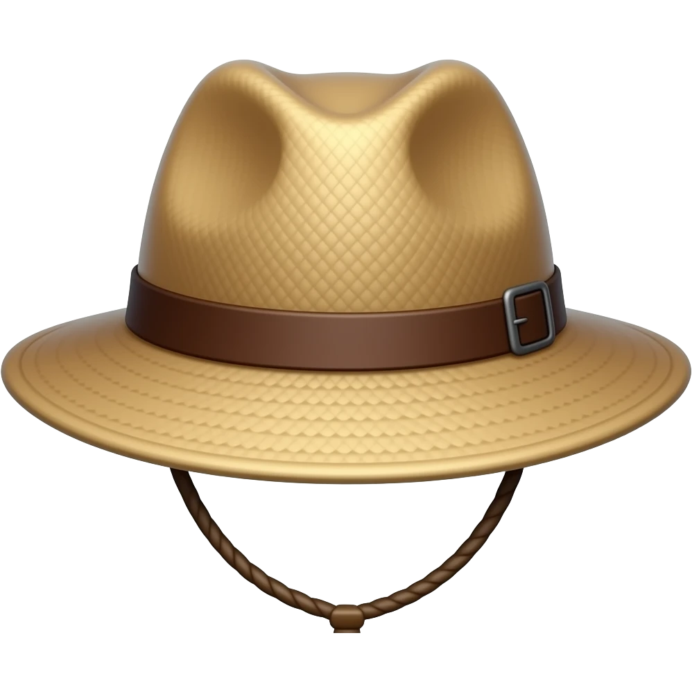 safari hat emoji