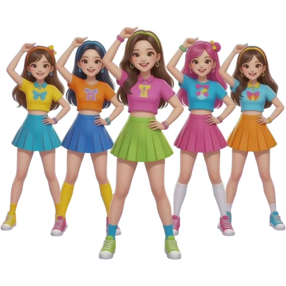 Grupo de K-pop babymonster emoji