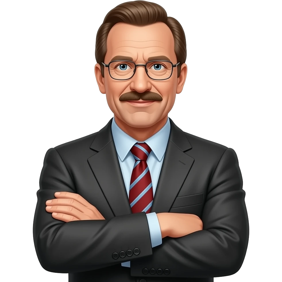 gus fring with arms folded emoji