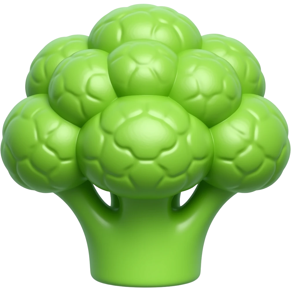 toy cauliflower emoji