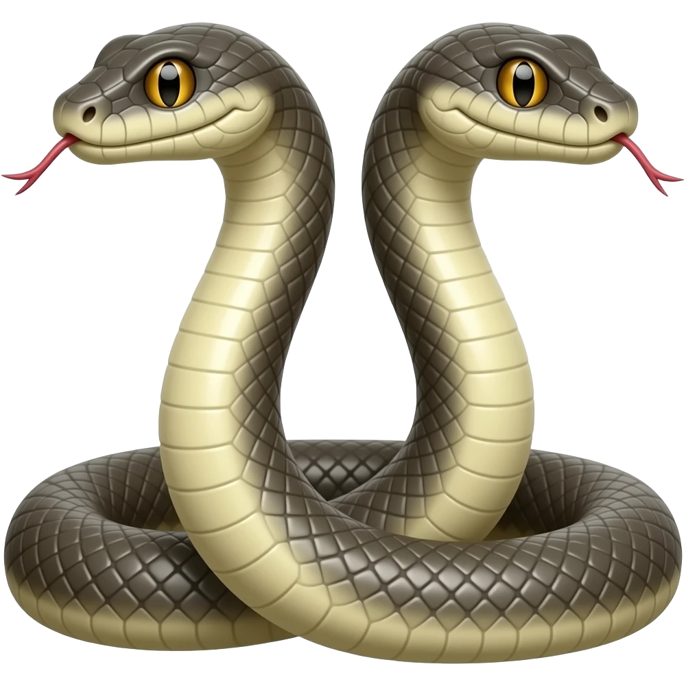 serpent with two heads emoji